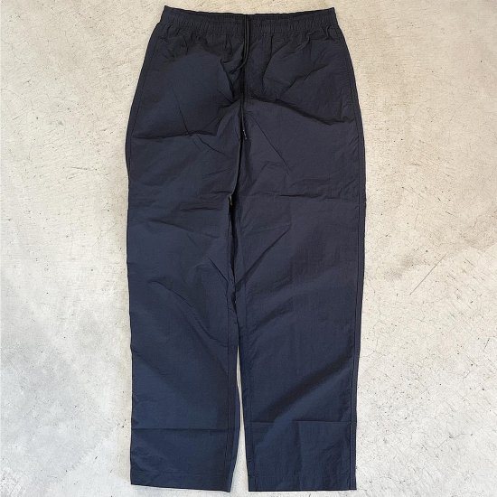 MADE BLANKS-WARM UP NYLON PANTS(BLACK) メイドブランクス ナイロン