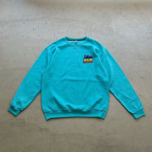 【20%OFF】LOCKER ROOM-YOU MUST RUN CHAPTER 2 CREW NECK SWEAT(SCUBA BLUE)<img class='new_mark_img2' src='https://img.shop-pro.jp/img/new/icons20.gif' style='border:none;display:inline;margin:0px;padding:0px;width:auto;' />