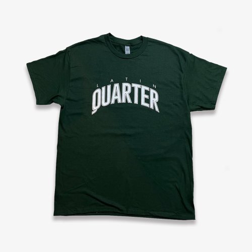 LATIN QUARTER-ARCH LOGO S/S T-SHIRT (FOREST GREEN)<img class='new_mark_img2' src='https://img.shop-pro.jp/img/new/icons5.gif' style='border:none;display:inline;margin:0px;padding:0px;width:auto;' />