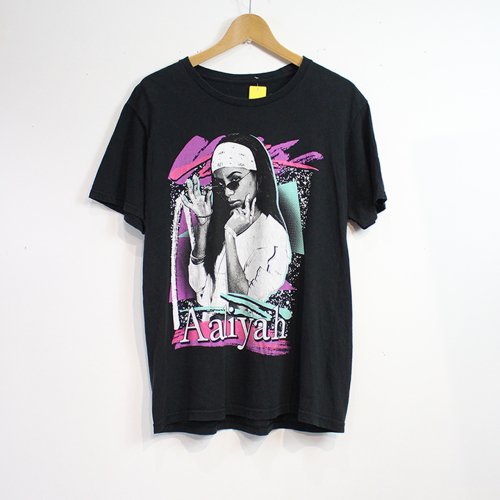 LR SELECT VINTAGE MUSIC-Aaliyah S/S T-SHIRT (BLACK)<img class='new_mark_img2' src='https://img.shop-pro.jp/img/new/icons5.gif' style='border:none;display:inline;margin:0px;padding:0px;width:auto;' />