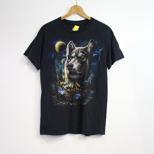 LR SELECT VINTAGE ANIMAL-DOM WOLF T-SHIRT (BLACK)<img class='new_mark_img2' src='https://img.shop-pro.jp/img/new/icons5.gif' style='border:none;display:inline;margin:0px;padding:0px;width:auto;' />