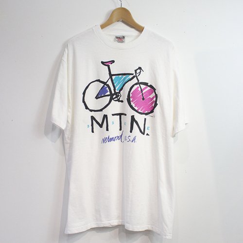 LR SELECT VINTAGE SPORTS -1992 MTN BIKE VERMONT USA  T-SHIRT (WHITE)<img class='new_mark_img2' src='https://img.shop-pro.jp/img/new/icons5.gif' style='border:none;display:inline;margin:0px;padding:0px;width:auto;' />