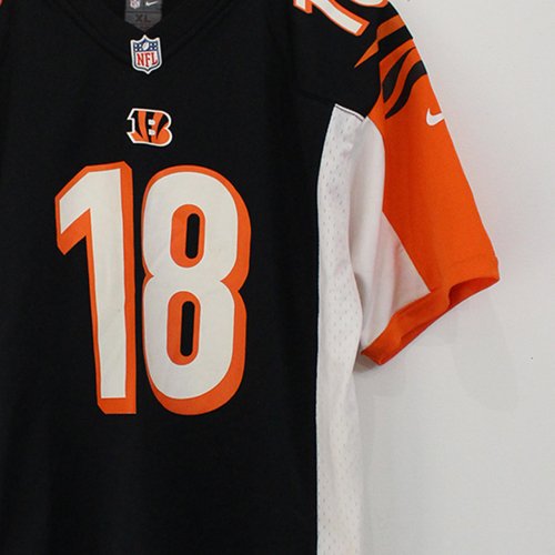 LR SELECT VINTAGE SPORTS - NFL JERSEY BENGALS #18(BLACK)<img class='new_mark_img2' src='https://img.shop-pro.jp/img/new/icons5.gif' style='border:none;display:inline;margin:0px;padding:0px;width:auto;' />
