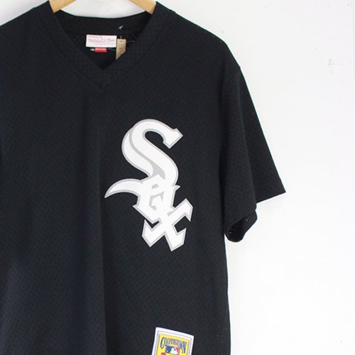 LR SELECT VINTAGE SPORT-Mitchell&Ness WHITE SOX MESH JERSEY(BLACK)<img class='new_mark_img2' src='https://img.shop-pro.jp/img/new/icons5.gif' style='border:none;display:inline;margin:0px;padding:0px;width:auto;' />