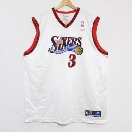 LR SELECT VINTAGE SPORTS - 00's REEBOK NBA JERSEY 76ers #3 IVERSON  <img class='new_mark_img2' src='https://img.shop-pro.jp/img/new/icons5.gif' style='border:none;display:inline;margin:0px;padding:0px;width:auto;' />