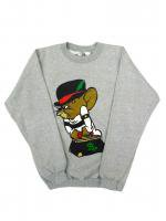 PAULIES - CREW NECK SWEAT (GRAY)<img class='new_mark_img2' src='https://img.shop-pro.jp/img/new/icons24.gif' style='border:none;display:inline;margin:0px;padding:0px;width:auto;' />