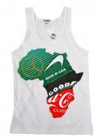 B WOOD -AFRICAN LOGO TANK TOP(WHITE)<img class='new_mark_img2' src='https://img.shop-pro.jp/img/new/icons24.gif' style='border:none;display:inline;margin:0px;padding:0px;width:auto;' />