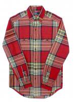 POLO RALPH LAUREN -L/S CHECK SHIRTS(RED)