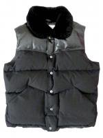 PEN FIELD-DOWN VEST(BLACK)<img class='new_mark_img2' src='https://img.shop-pro.jp/img/new/icons5.gif' style='border:none;display:inline;margin:0px;padding:0px;width:auto;' />