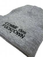 COMME des FUCK DOWN -BEENIE CAP(GRAY)<img class='new_mark_img2' src='https://img.shop-pro.jp/img/new/icons5.gif' style='border:none;display:inline;margin:0px;padding:0px;width:auto;' />