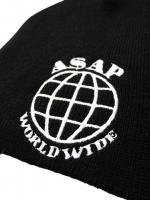 TRAP LORD -A$AP WORLD WIDE BEENIE(BLACK)<img class='new_mark_img2' src='https://img.shop-pro.jp/img/new/icons5.gif' style='border:none;display:inline;margin:0px;padding:0px;width:auto;' />