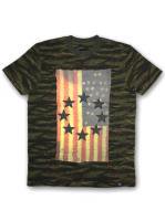 HUDSON NYC -OLD FLAG T-SHIRT(CAMO)<img class='new_mark_img2' src='https://img.shop-pro.jp/img/new/icons5.gif' style='border:none;display:inline;margin:0px;padding:0px;width:auto;' />