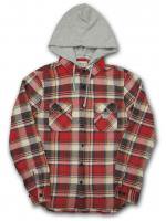 DENIM&SUPPLY -HOODED L/S SHIRT(RED)<img class='new_mark_img2' src='https://img.shop-pro.jp/img/new/icons20.gif' style='border:none;display:inline;margin:0px;padding:0px;width:auto;' />