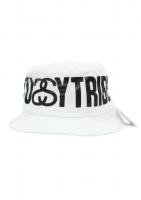  STUSSY-STUSSY TRIBE BUCKET HAT (WHITE)<img class='new_mark_img2' src='https://img.shop-pro.jp/img/new/icons5.gif' style='border:none;display:inline;margin:0px;padding:0px;width:auto;' />