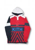 KITH -ACADEMY GREENWICH HOODED RUGBY SHIRT(RED)<img class='new_mark_img2' src='https://img.shop-pro.jp/img/new/icons5.gif' style='border:none;display:inline;margin:0px;padding:0px;width:auto;' />