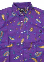 STUSSY - PAISLEY S/S SHIRT(PURPLE)<img class='new_mark_img2' src='https://img.shop-pro.jp/img/new/icons5.gif' style='border:none;display:inline;margin:0px;padding:0px;width:auto;' />