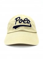 POLO RALPH LAUREN-SCRIPT COTTON CAP(BAGE)<img class='new_mark_img2' src='https://img.shop-pro.jp/img/new/icons5.gif' style='border:none;display:inline;margin:0px;padding:0px;width:auto;' />