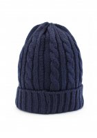 NEW HATTAN -CABLE BEANIE CAP(NAVY)<img class='new_mark_img2' src='https://img.shop-pro.jp/img/new/icons5.gif' style='border:none;display:inline;margin:0px;padding:0px;width:auto;' />