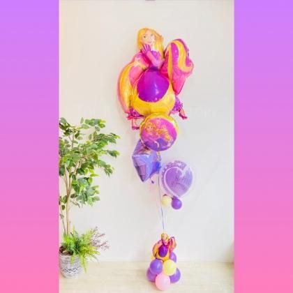 バースデーラプンツェル ポコポコおもり バルーンファクトリー The Balloon Factory