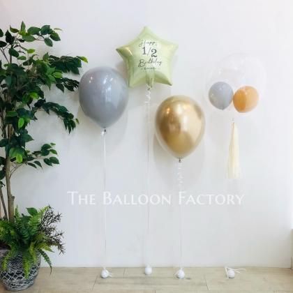 Happy 1 2 Birthday ハーフバースデー バルーンファクトリー The Balloon Factory Happy 1 2 Birthday ハーフバースデー バルーンファクトリー The Balloon Factory
