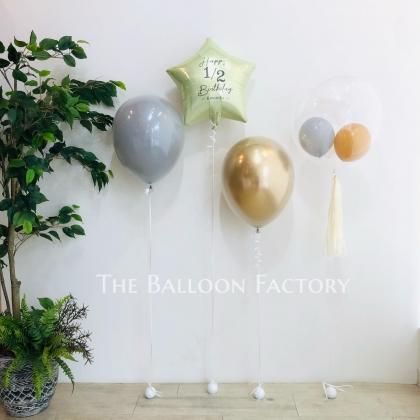 Happy 1/2 Birthday（ハーフバースデー） バルーンファクトリー The Balloon Factory