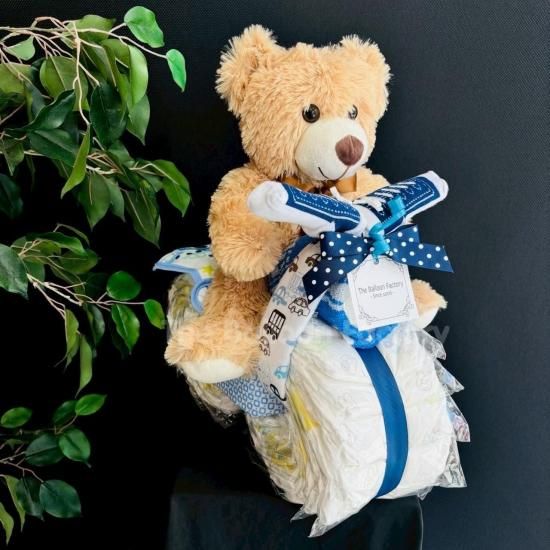 おむつバイク | 4色展開・ぬいぐるみ付 ※県内外発送可能◎ - バルーン