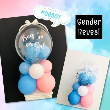 ポップアウトバルーン（ジェンダーバルーン）Gender Reveal Balloon