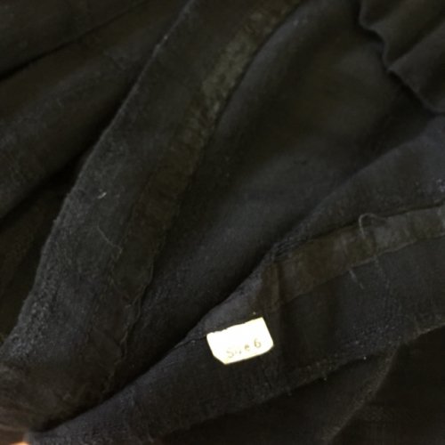 U.S.A.製　膝丈　プリーツスカート　黒　チェック柄　 - ヨーロッパやアメリカのヴィンテージ古着なら｜古着屋ChuPa