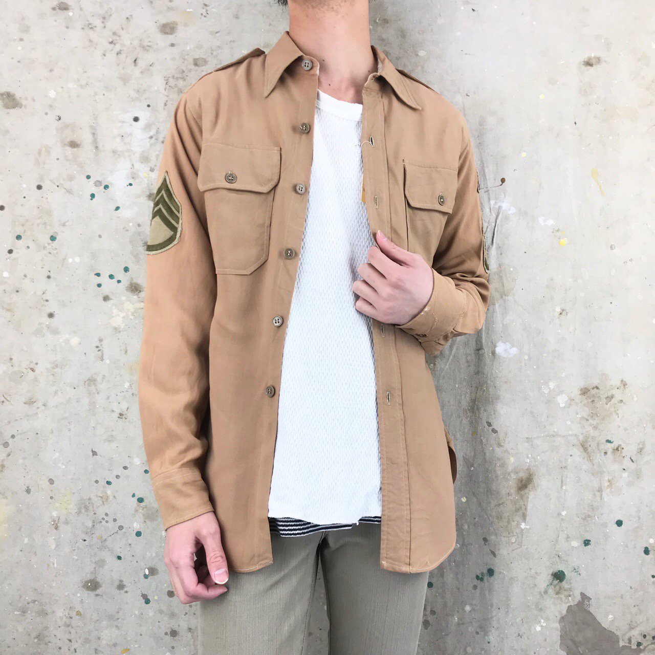 Ameri【タグ付新品】ミリタリーシャツ　ジャケット