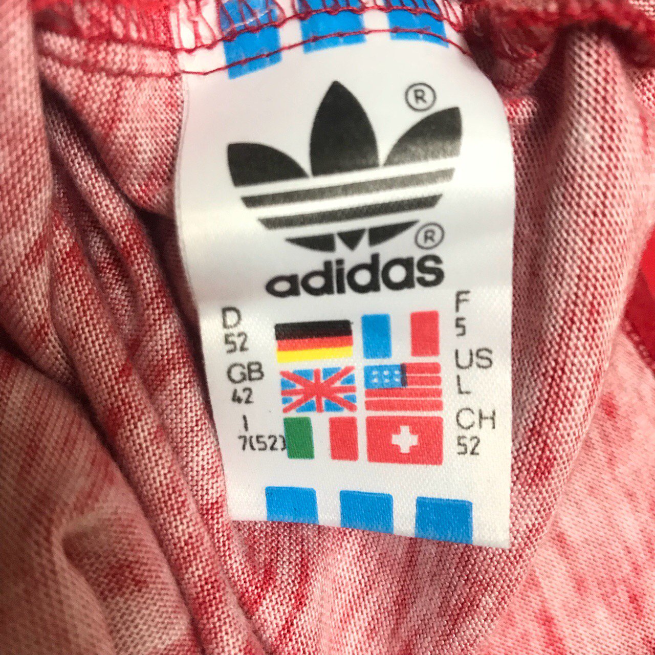 ヨーロッパ古着　80s　adidas　アディダス　半袖　ポロシャツ　赤 - ヨーロッパやアメリカのヴィンテージ古着なら｜古着屋ChuPa