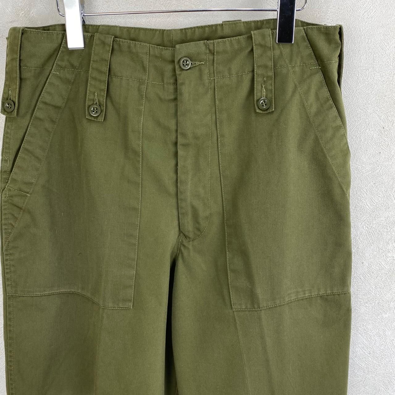 ヨーロッパ古着 ミリタリー イギリス軍 ベイカーパンツ オリーブ