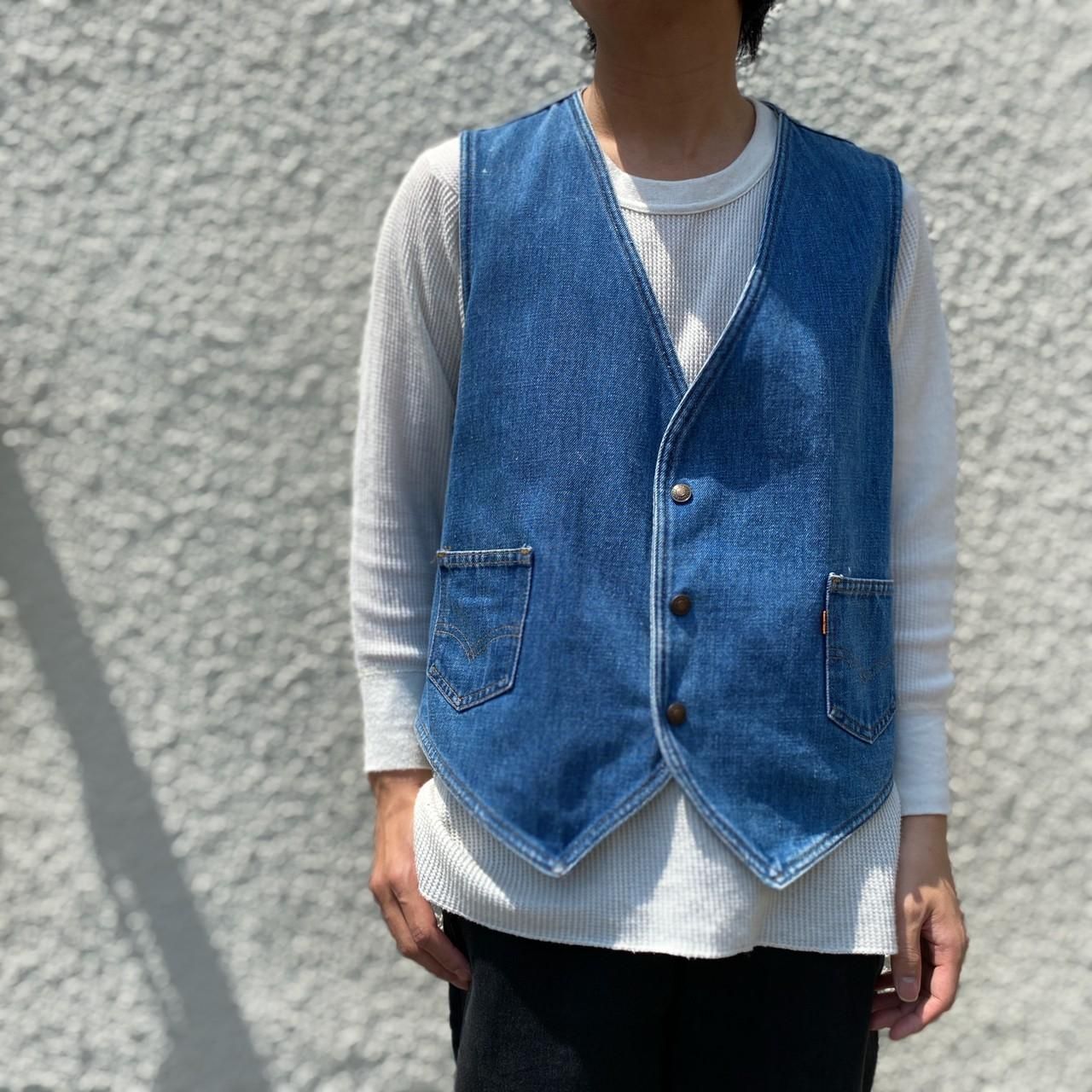 70s LEVI'S DENIM VEST リーバイス ベスト デニム - トップス