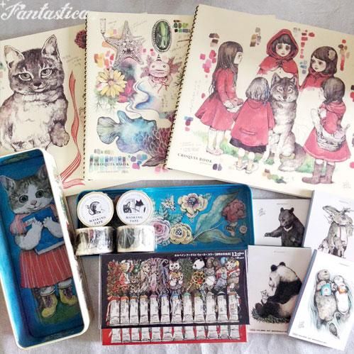 ヒグチユウコ】ホルベイン 2016コラボ・水彩絵具12色セット（B