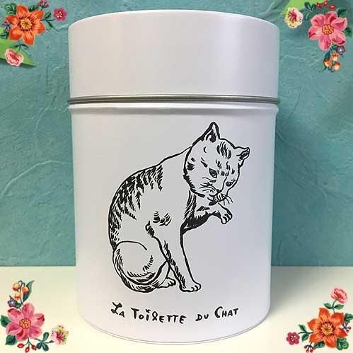 猫のキャニスター缶 たたし 猫のキャニスター缶 たたし