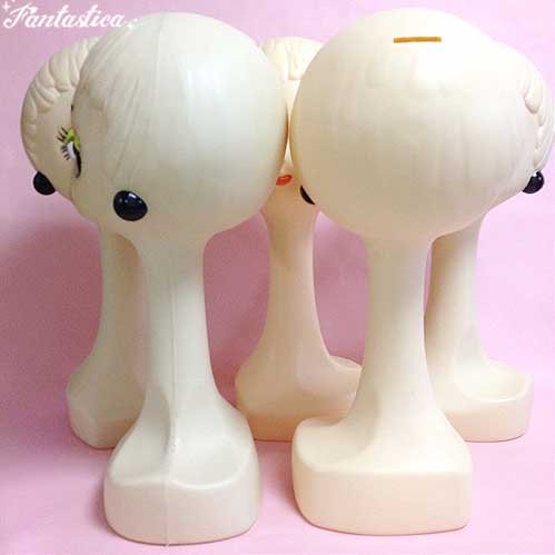 ツイッギー風 ヘッドマネキン 帽子スタンド Twiggy Head トゥイギー