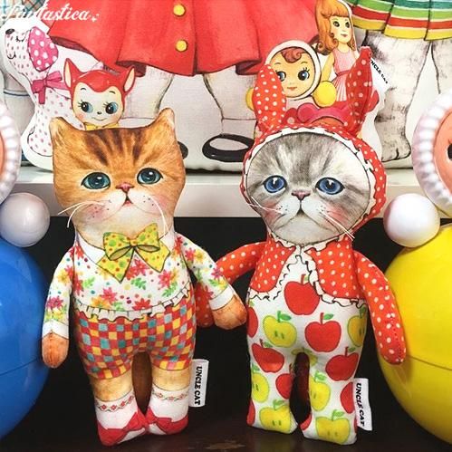 コヤンイ サムチョン・アンクルキャットドール チェック Check 猫の