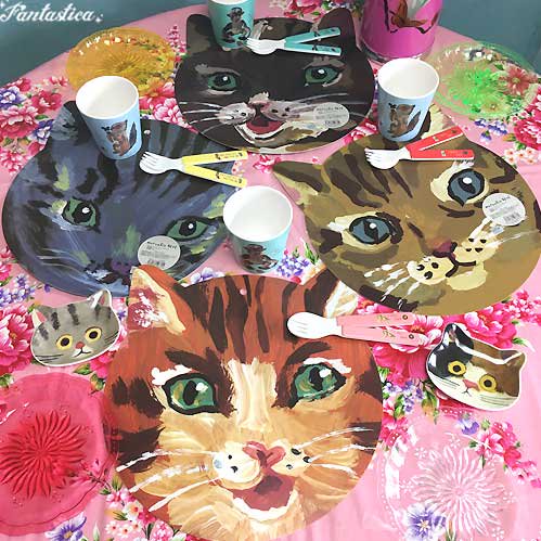 【ナタリー・レテ】キャット・ランチョンマット ドゥース Douce 猫のプレース・マット