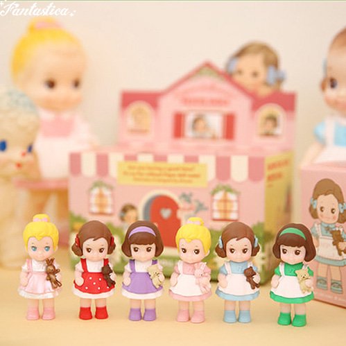 【ペーパードールメイト】プチ・ドール 6種セット Paper Doll Mate Petite Doll (whole case)
