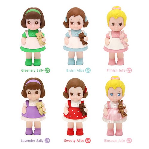 【ペーパードールメイト】プチ・ドール 6種セット Paper Doll Mate Petite Doll (whole case)