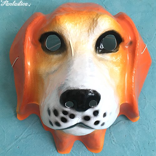 アニマルマスク ドッグ ビーグル ビーグル犬のお面 パーティー仮装