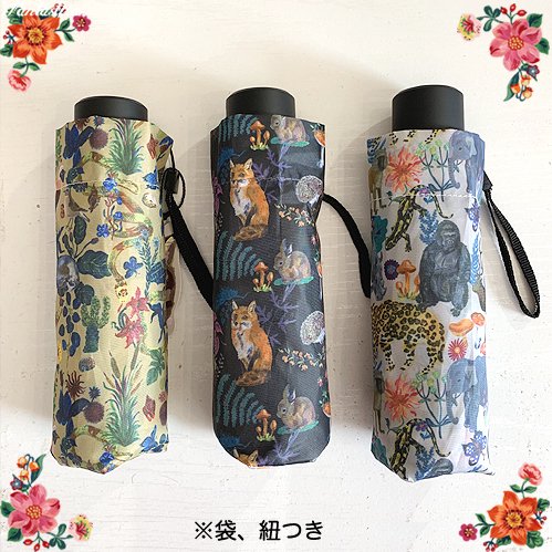 新品 ナタリーレテ バーズ&ネイチャー 花と野鳥 折りたたみ傘 鳥