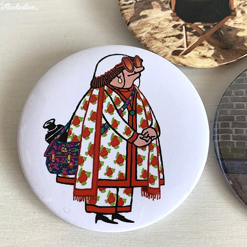 アニエス・ヴァルダ】バッジ アニエス・ヴァルダ Badge Agnès Varda