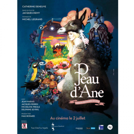 ジャック ドゥミ ポスター 復元版 ロバと王女 送料無料 Poster Peau D Ane ジャック ドゥミ ポスター 復元版 ロバと王女 送料無料 Poster Peau D Ane