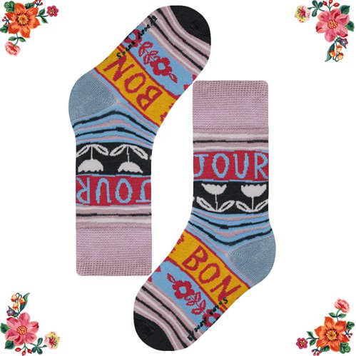 オンライン売上 新品 美品 Bonjour diary socks 靴下 ソックス