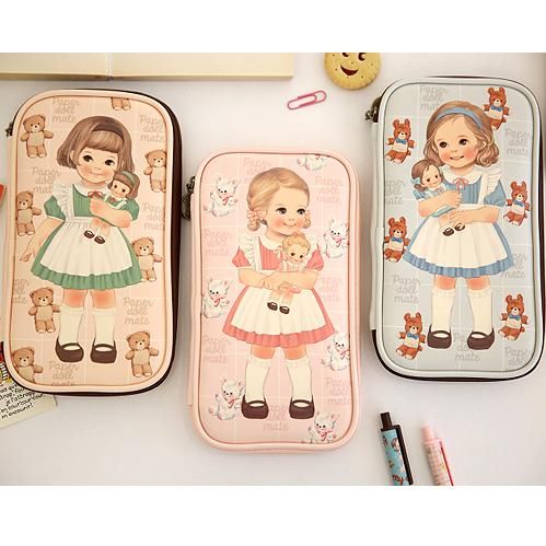 選ぶなら ペーパードールメイト】マルチ・ペンポーチ.3 アリス Doll Paper その他