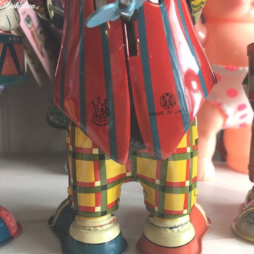 【トイズクラブ 北原コレクション】復刻版 BOZO ボゾ　ブリキのピエロ人形