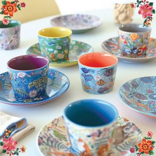 ナタリー・レテ】フリー・カップ ジャングル 野生動物たちのマルチ・カップ