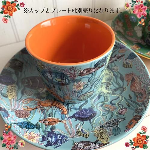 ナタリーレテ 魚オーナメント ナタリー・レテ】オーナメント フラワー・フィッシュ 花模様魚の