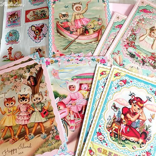 WU&WU フィオナ・ヒューイット】ポストカードセット