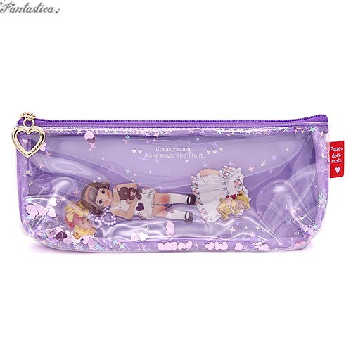 【ペーパードールメイト】グリッター・ポーチ・ペンケース サリー Paper Doll Mate glitter Pouch pencase Sally